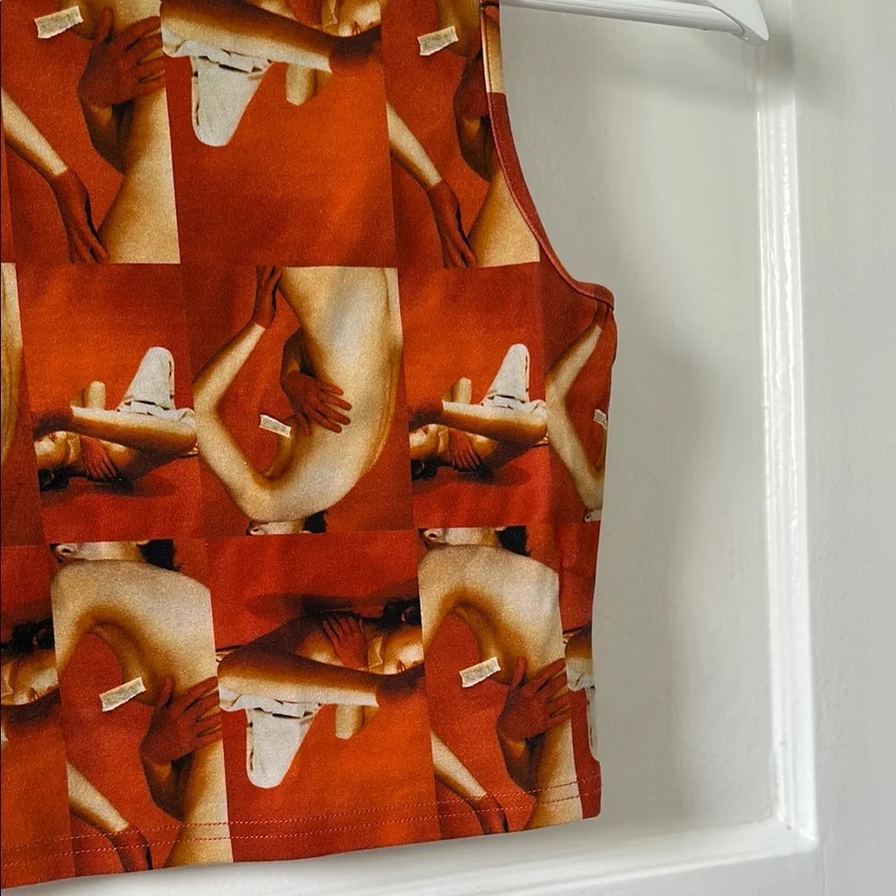 Tiger Mist Graphic Crop Top - Picture 2 of 5